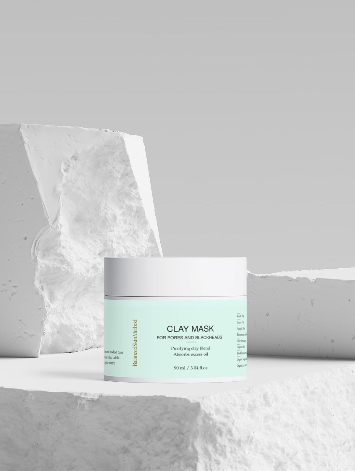 BSM Clay Mask for Pores and Blackheads 90 ml