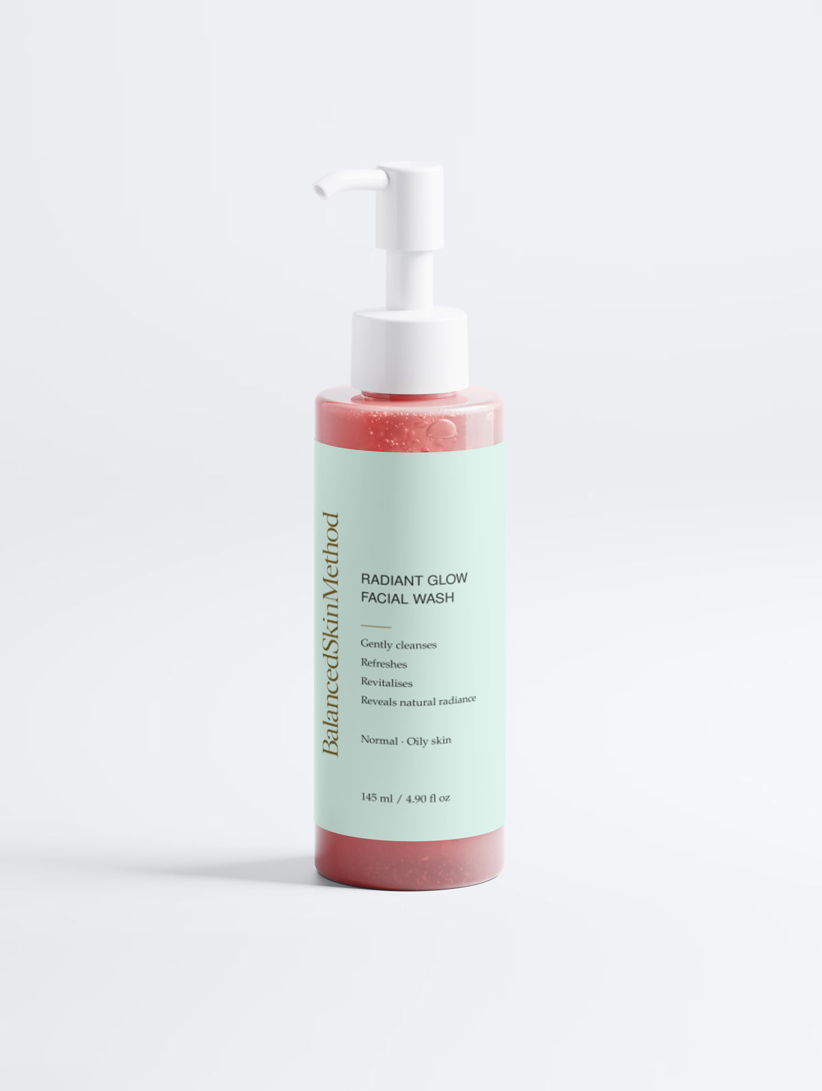 BSM Radiant Glow Facial Wash 145 ml