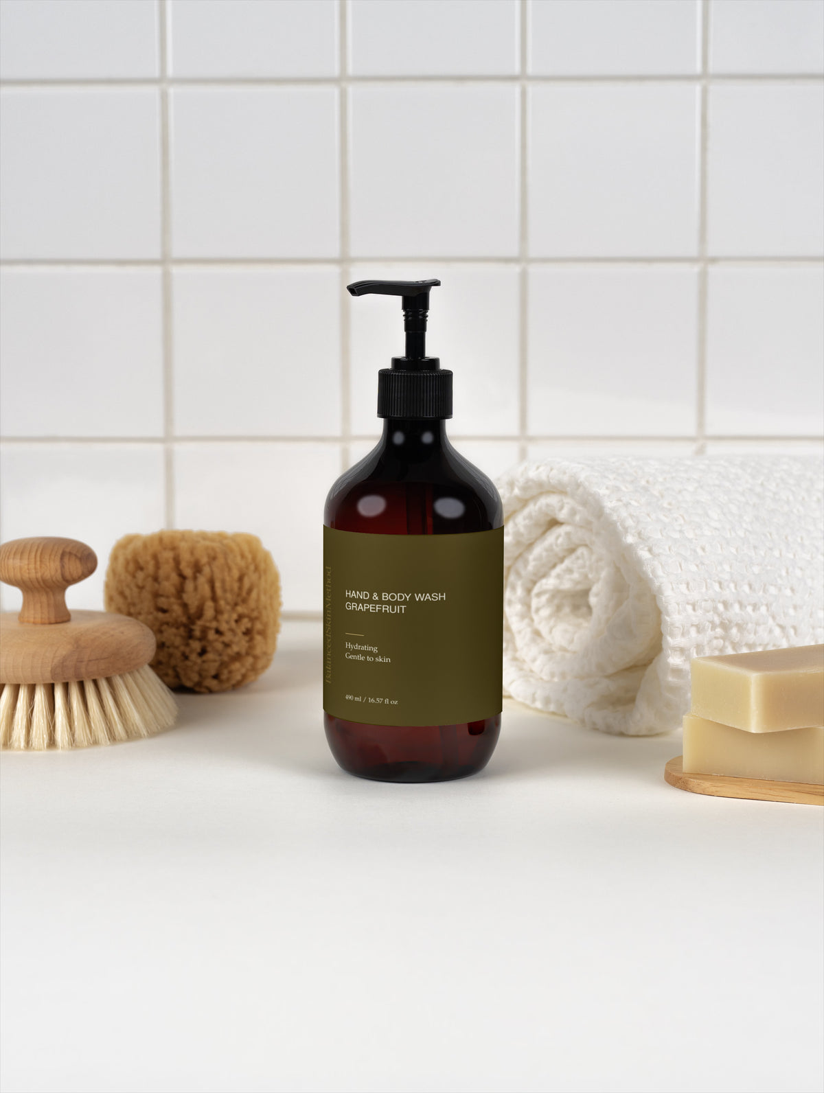 BSM Hand & Body Wash, Grapefruit 490 ml