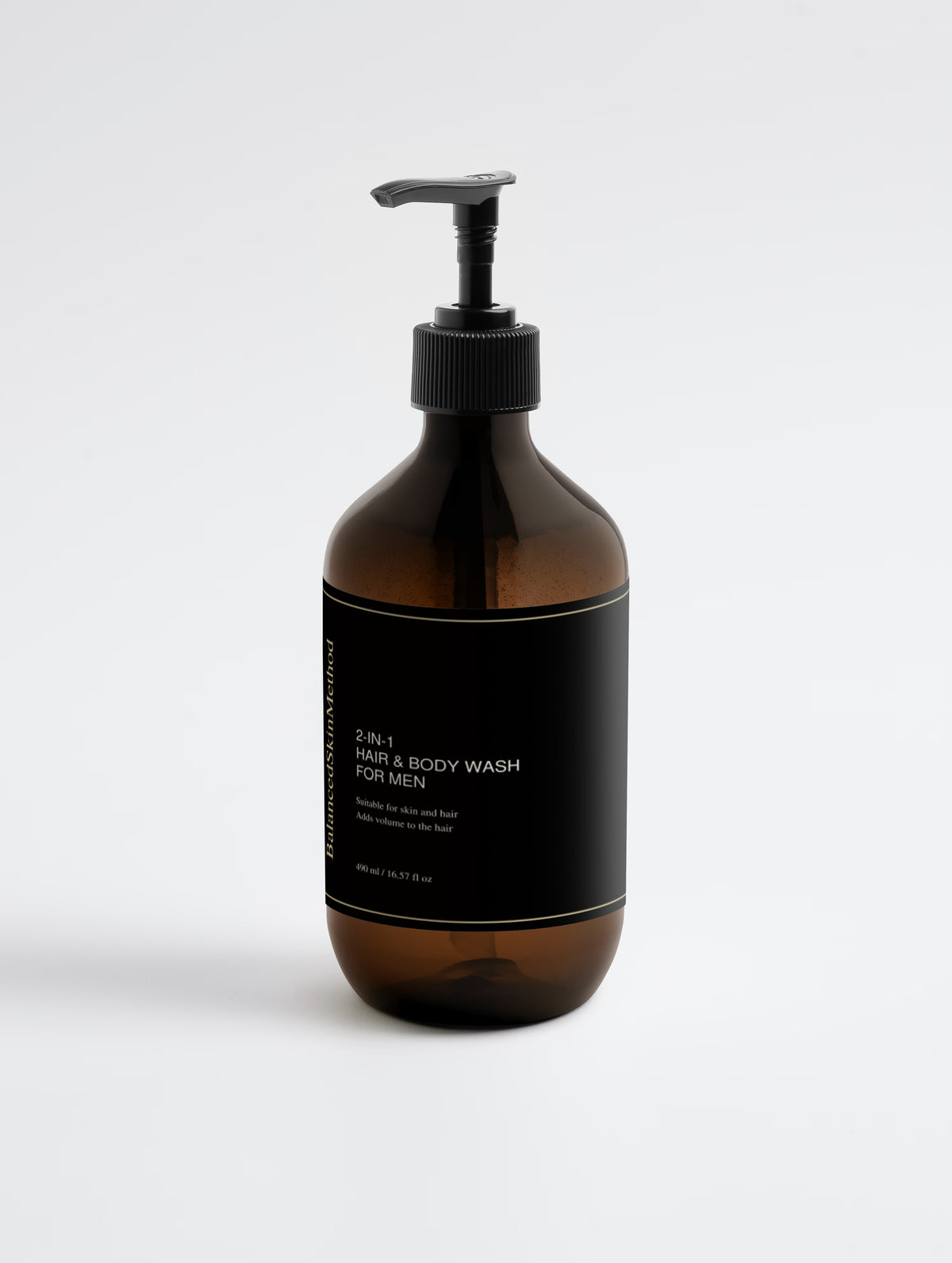 BSM 2-in-1 Hair & Body Wash for Men 490 ml