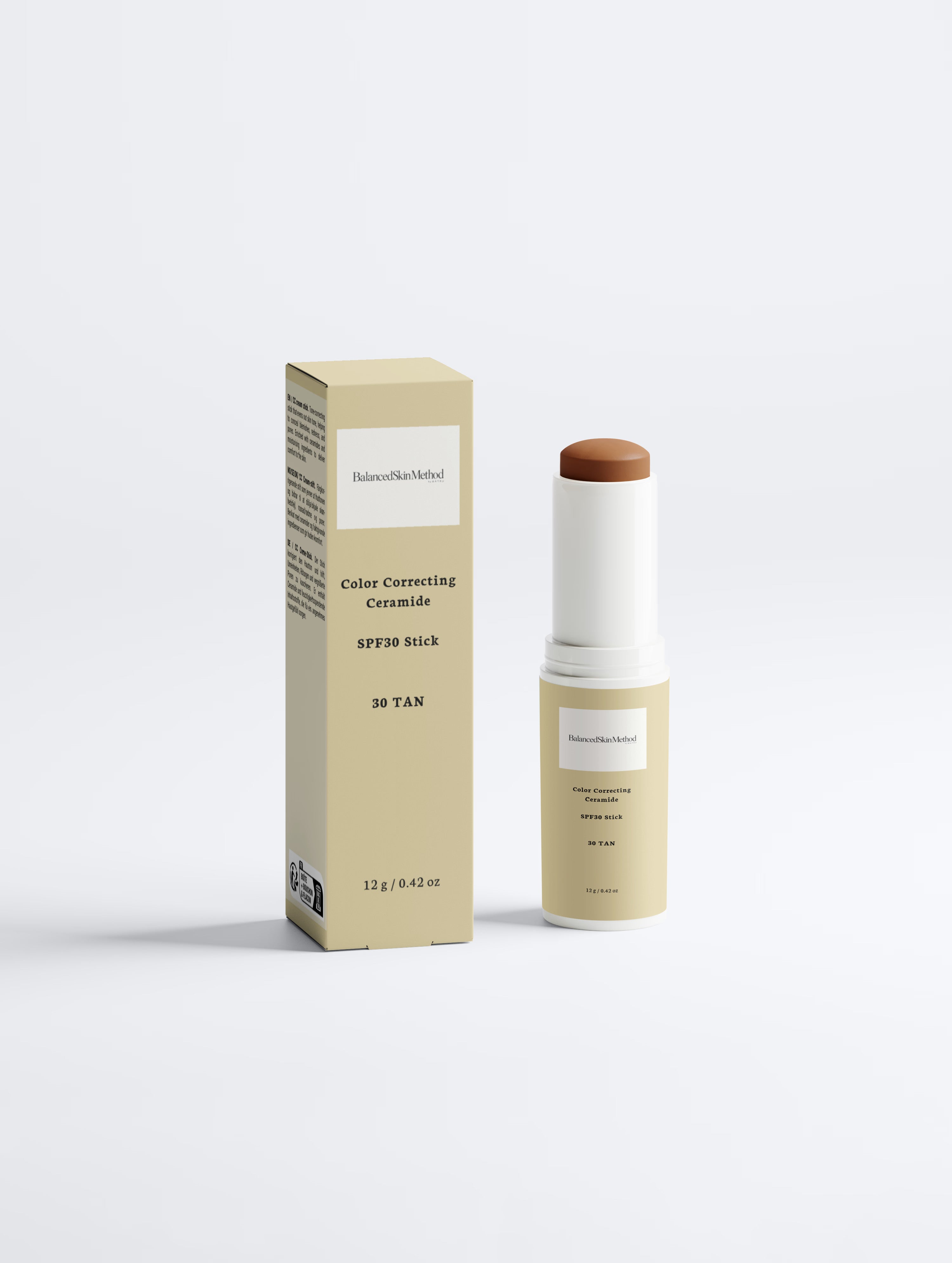 Color Correcting Ceramide SPF30 Stick : 30 TAN