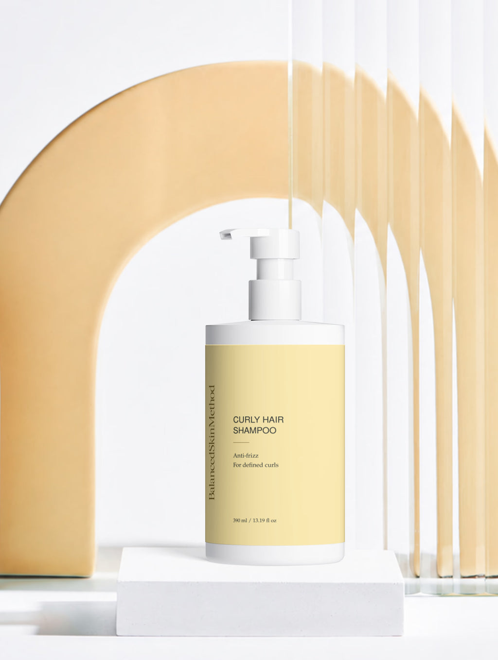 BSM Curly Hair Shampoo 390 ml