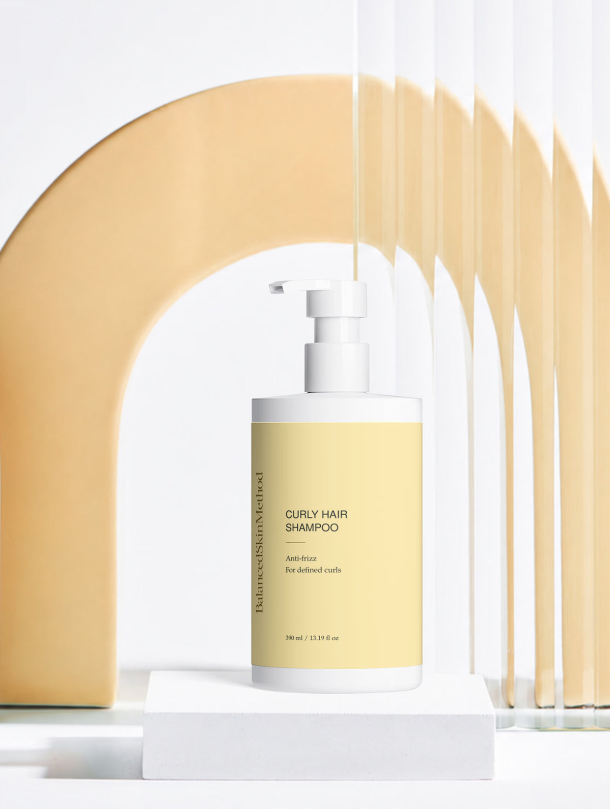 BSM Curly Hair Shampoo 390 ml
