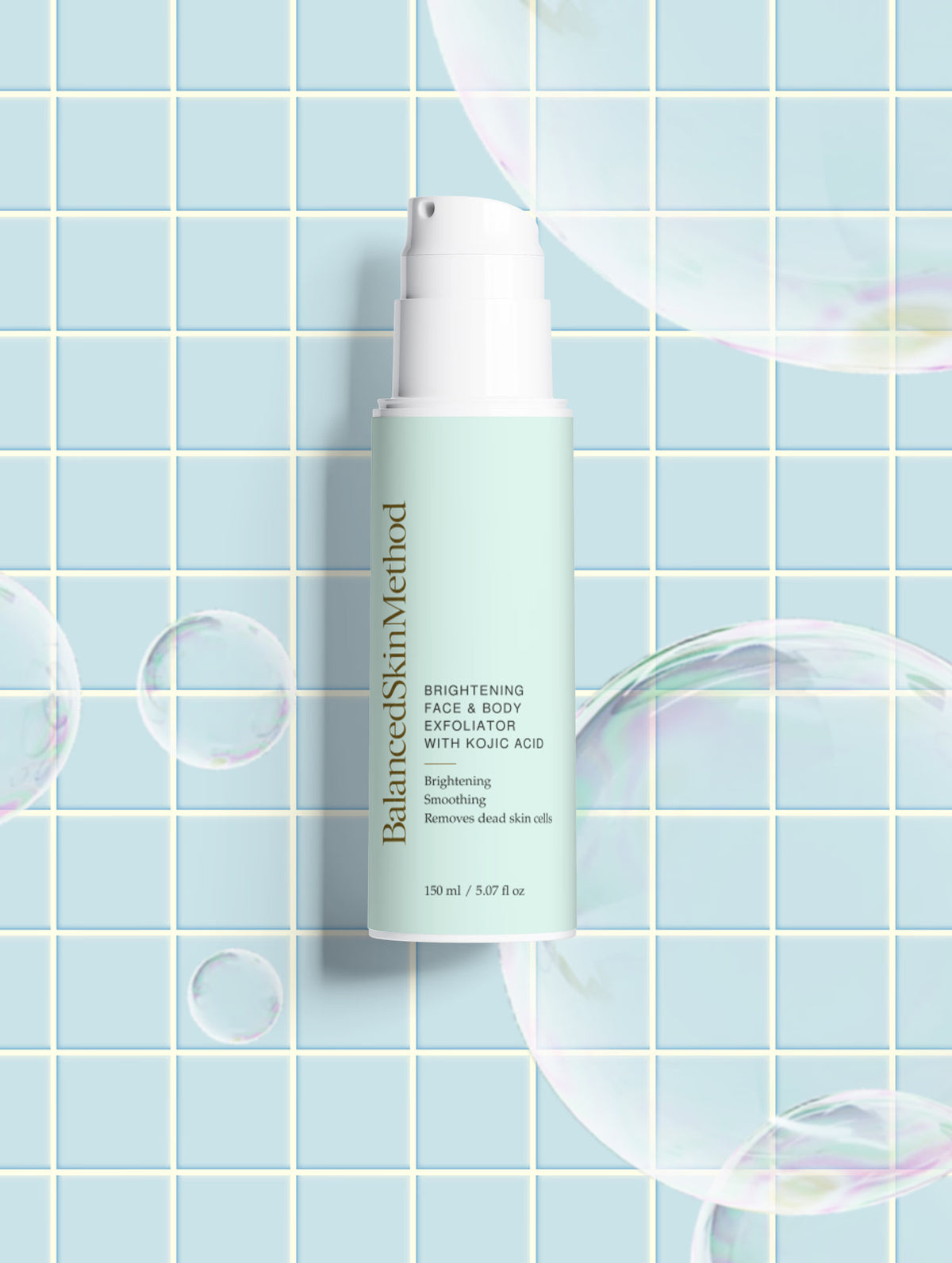 BSM Brightening Face&Body Exfoliator with Kojic Acid 150 ml