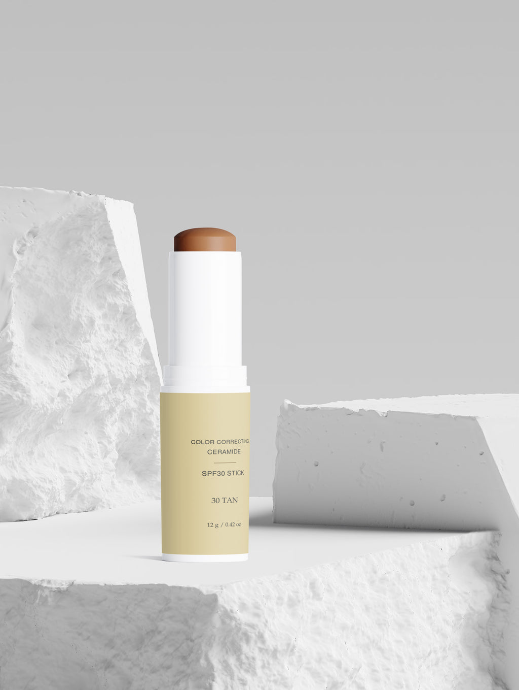 BSM Color Correcting Ceramide SPF30 Stick, 30 TAN, 12 g