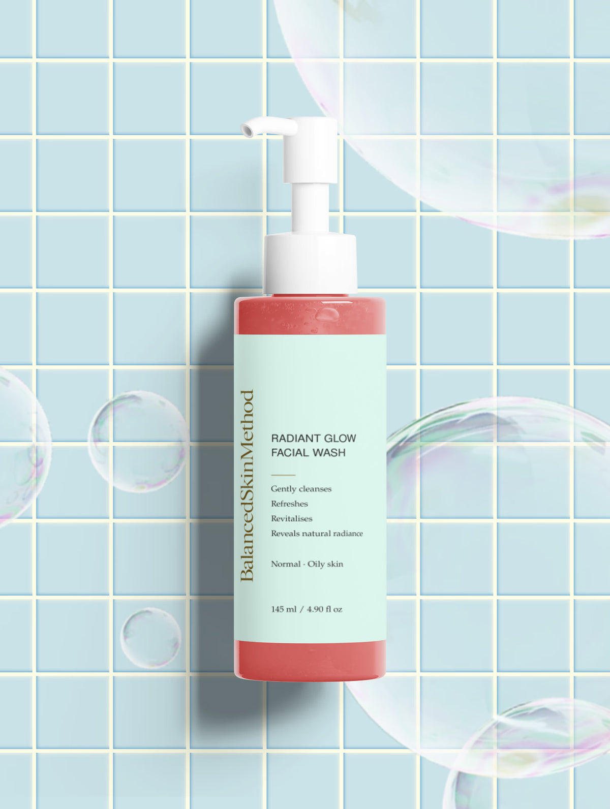 BSM Radiant Glow Facial Wash 145 ml