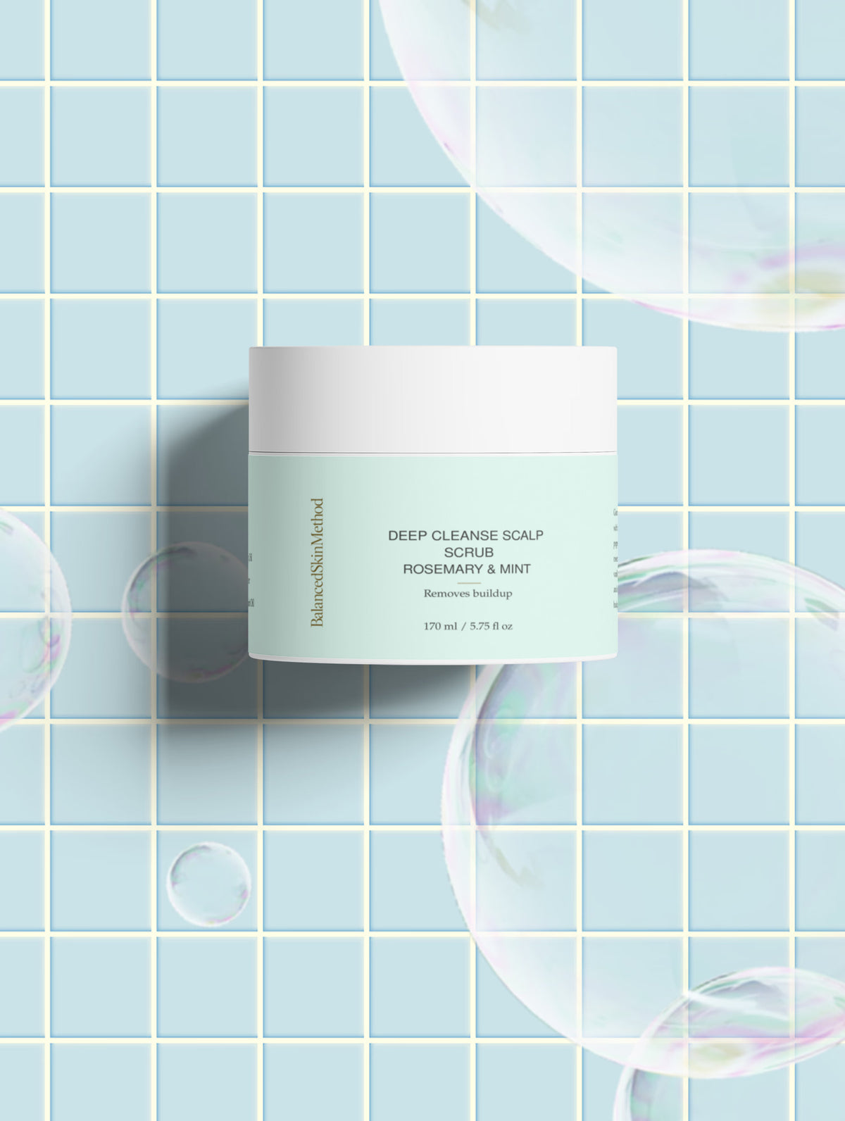 BSM Deep Cleanse Scalp Scrub, Rosemary & Mint 170 ml