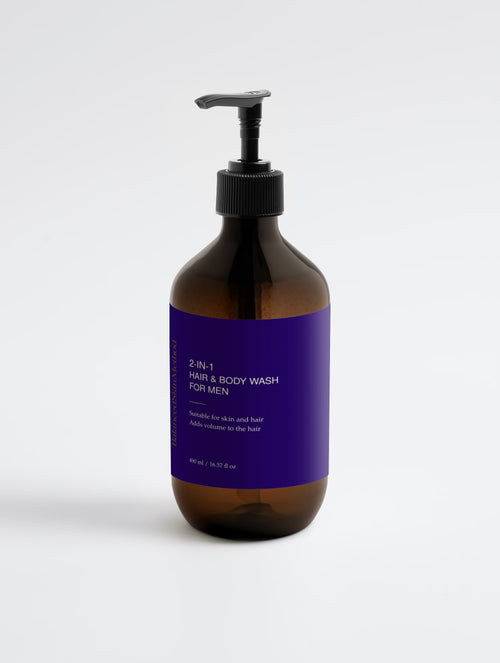 BSM 2-in-1 Hair & Body Wash for Men 490 ml