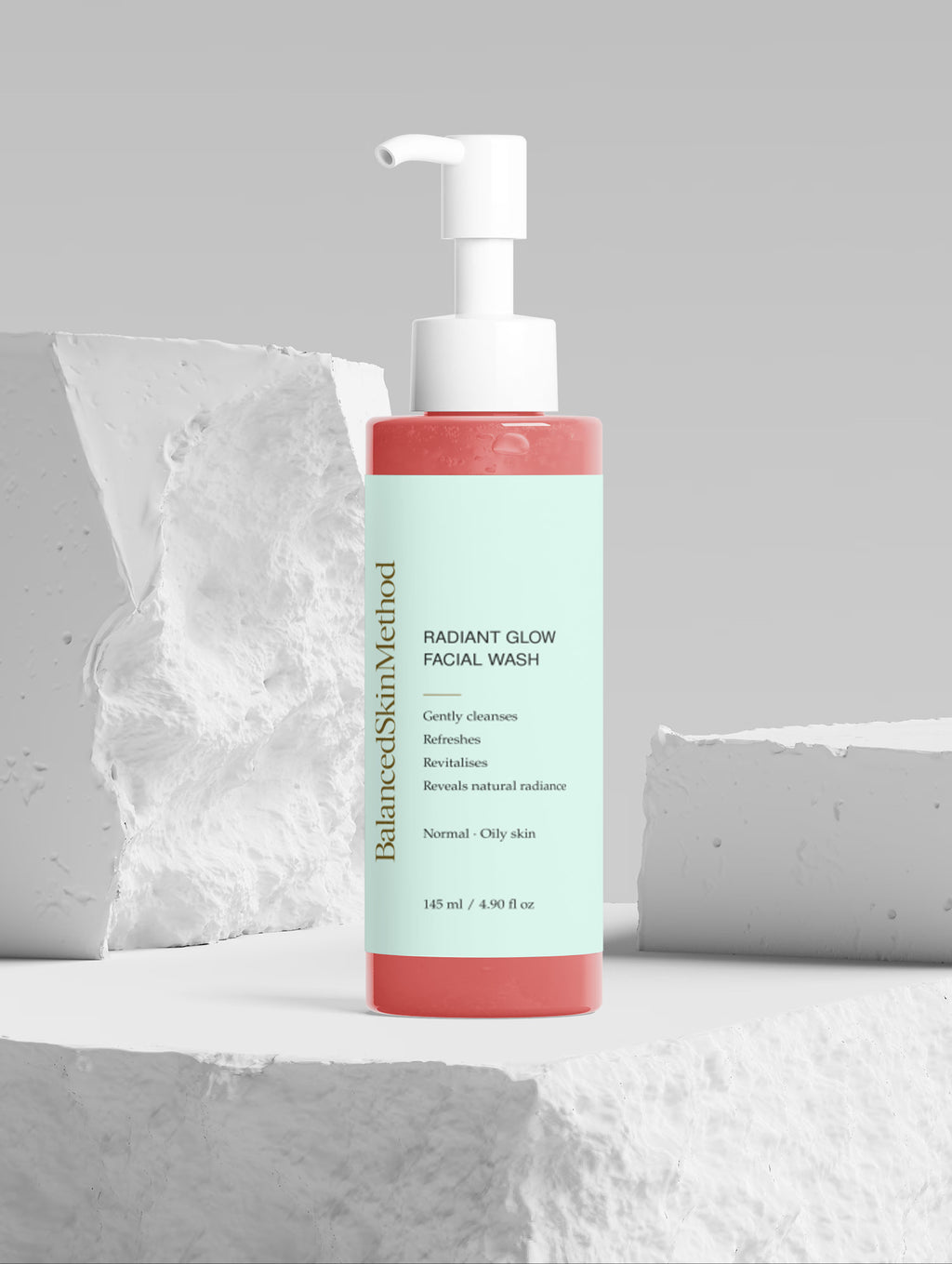 BSM Radiant Glow Facial Wash 145 ml