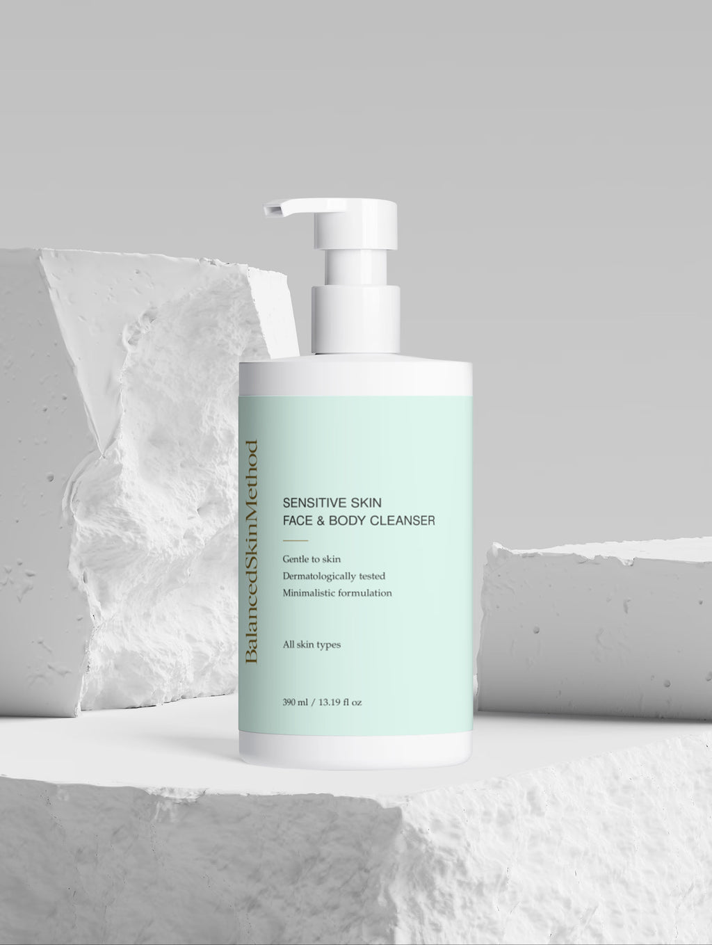 BSM Sensitive Skin Face & Body Cleanser 390 ml
