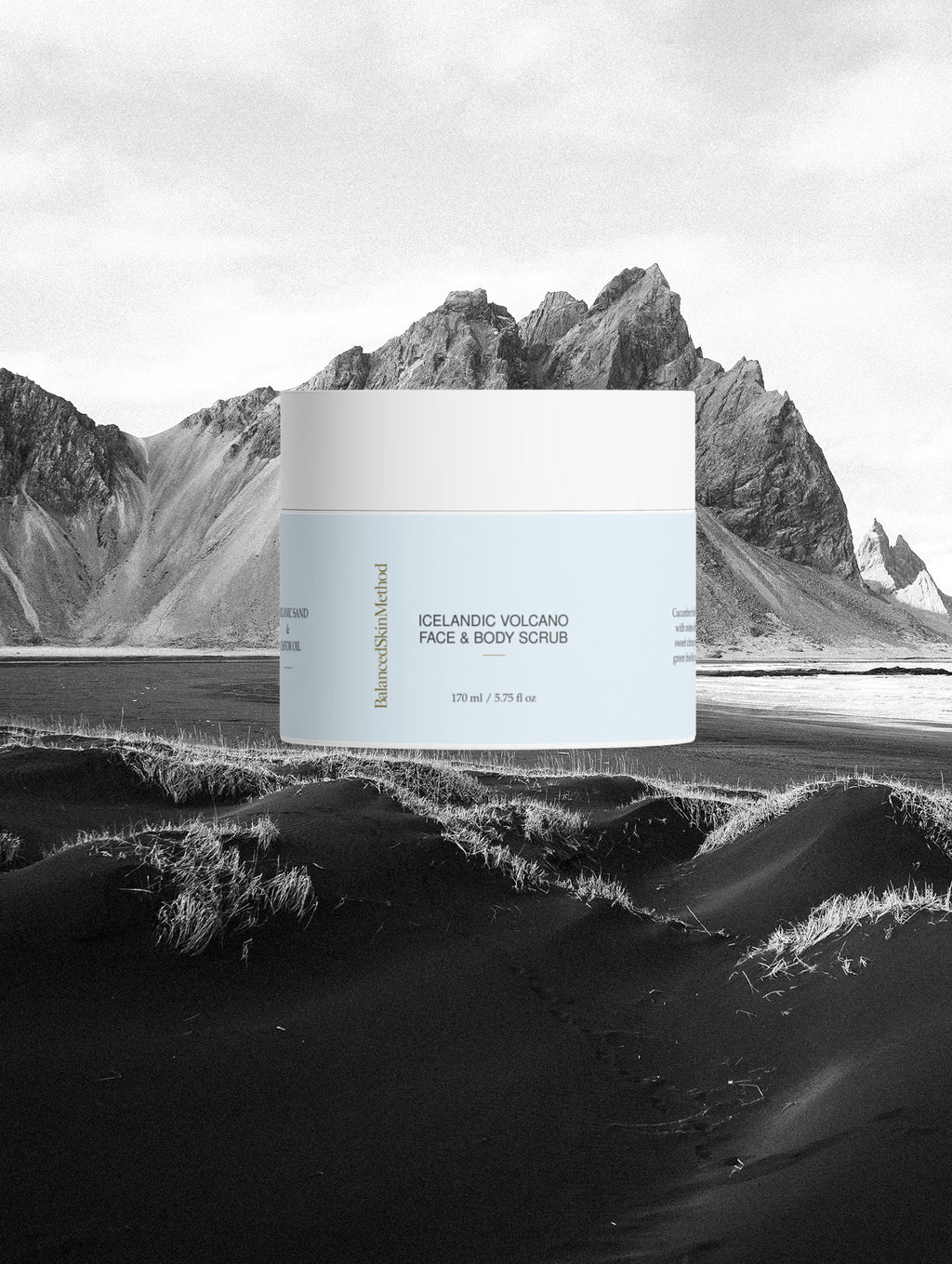BSM Icelandic Volcano Face & Body Scrub 170 ml