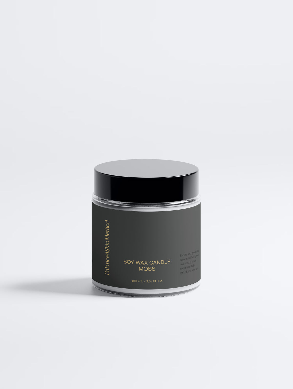 BSM Soy Wax Candle, Moss 100 ml