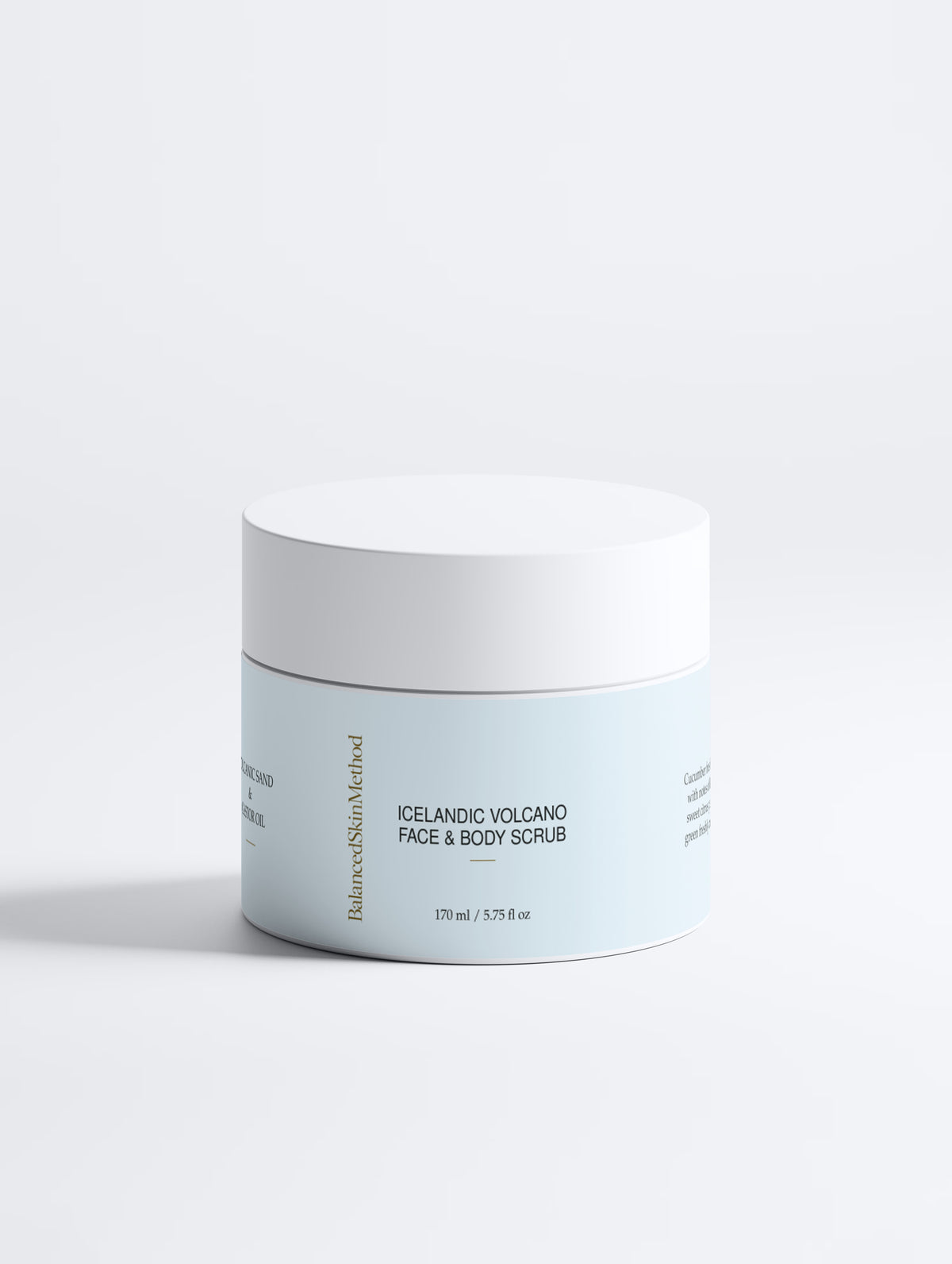 BSM Icelandic Volcano Face & Body Scrub 170 ml
