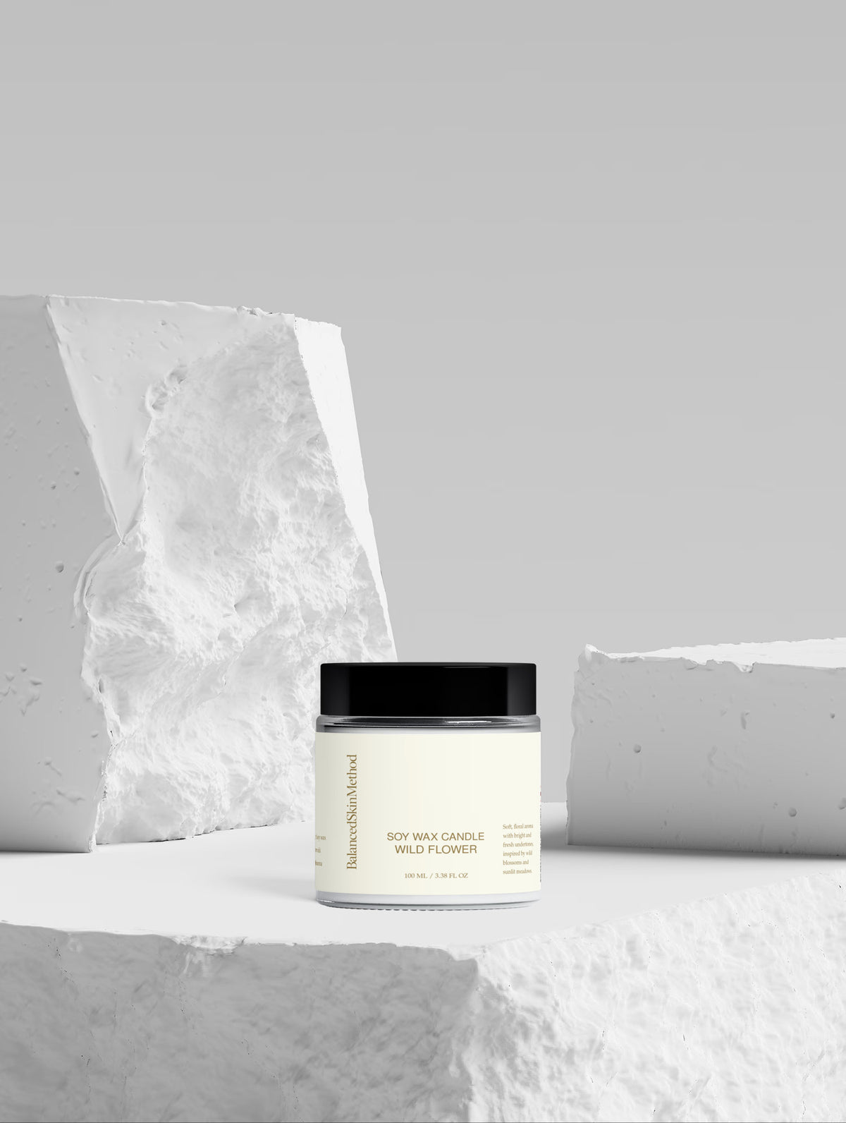 BSM Soy Wax Candle, Wild Flower 100 ml