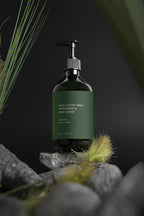BSM Hand & Body Wash, Peppermint & Dark Cedar 490 ml