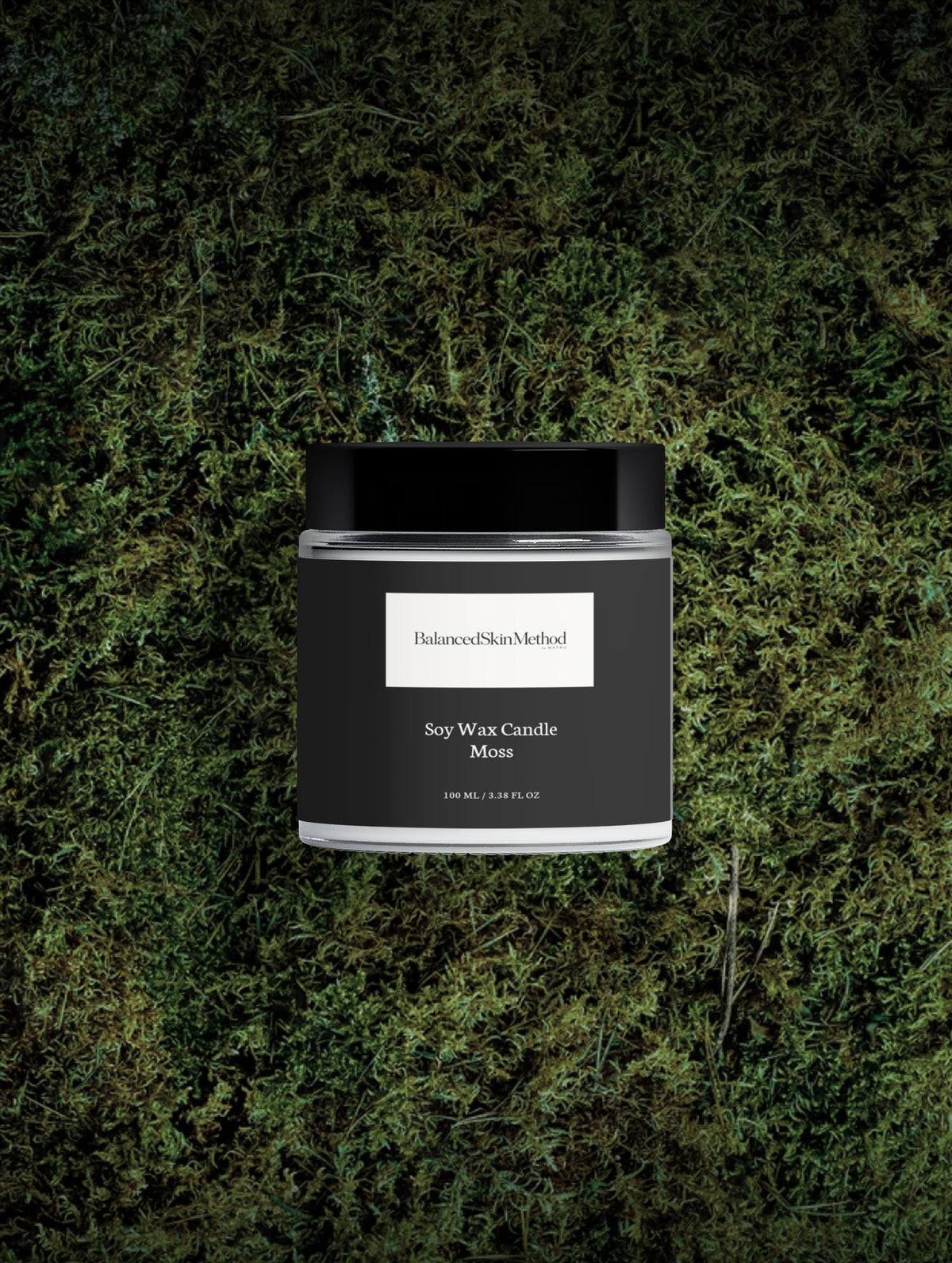 BSM Soy Wax Candle, Moss