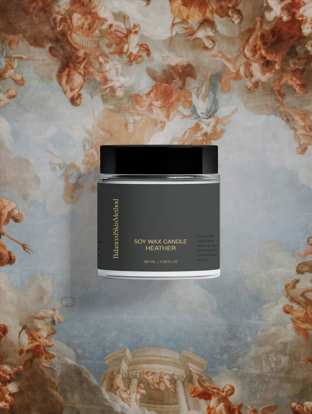 BSM Soy Wax Candle, Heather 100 ml