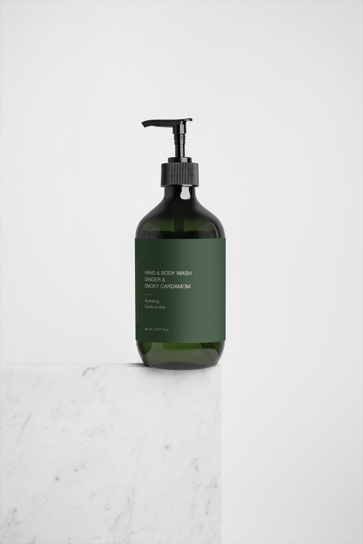BSM Hand & Body Wash, Ginger & Smoky Cardamom 490 ml