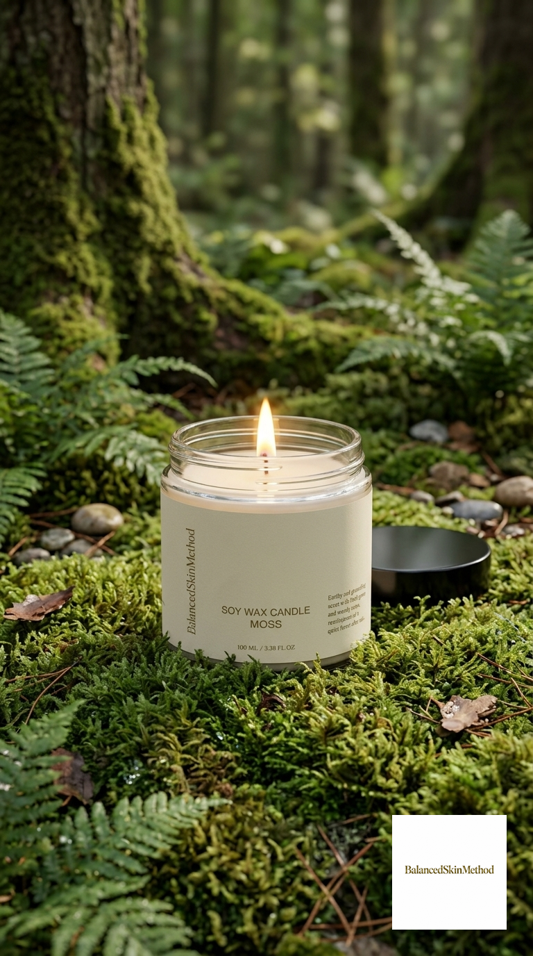 BSM Soy Wax Candle, Moss 100 ml