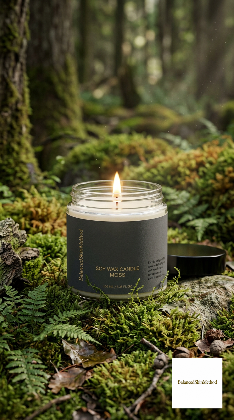 BSM Soy Wax Candle, Moss 100 ml