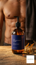 BSM 2-in-1 Hair & Body Wash for Men 490 ml