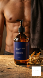 BSM 2-in-1 Hair & Body Wash for Men 490 ml
