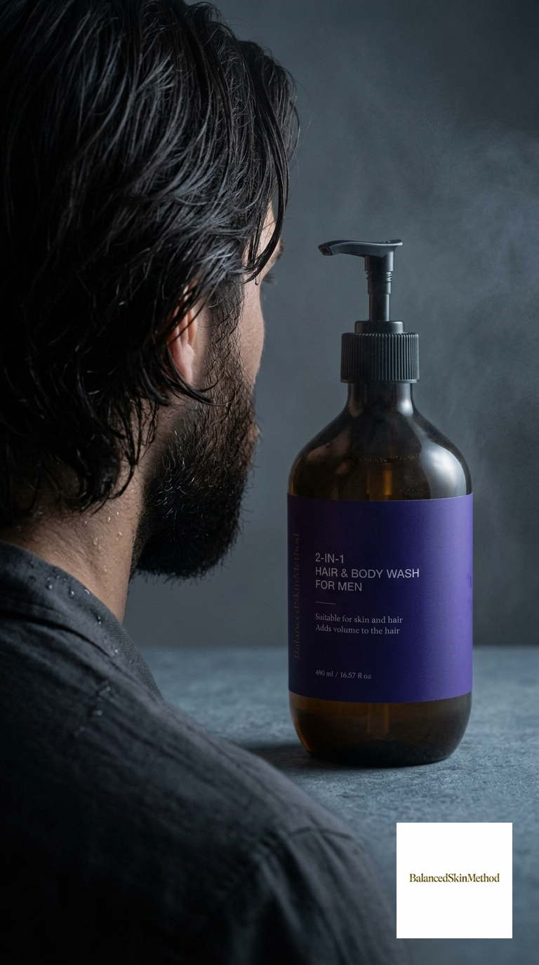 BSM 2-in-1 Hair & Body Wash for Men 490 ml