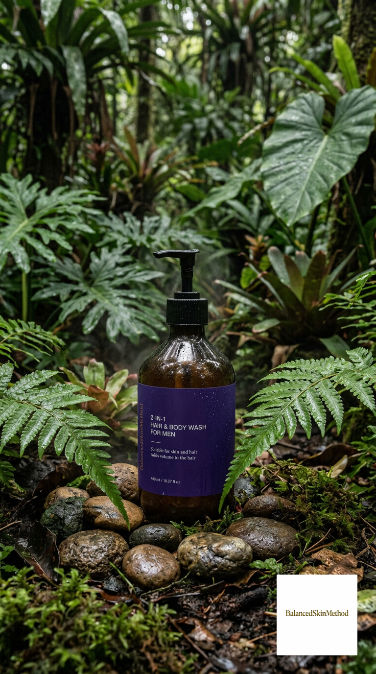 BSM 2-in-1 Hair & Body Wash for Men 490 ml