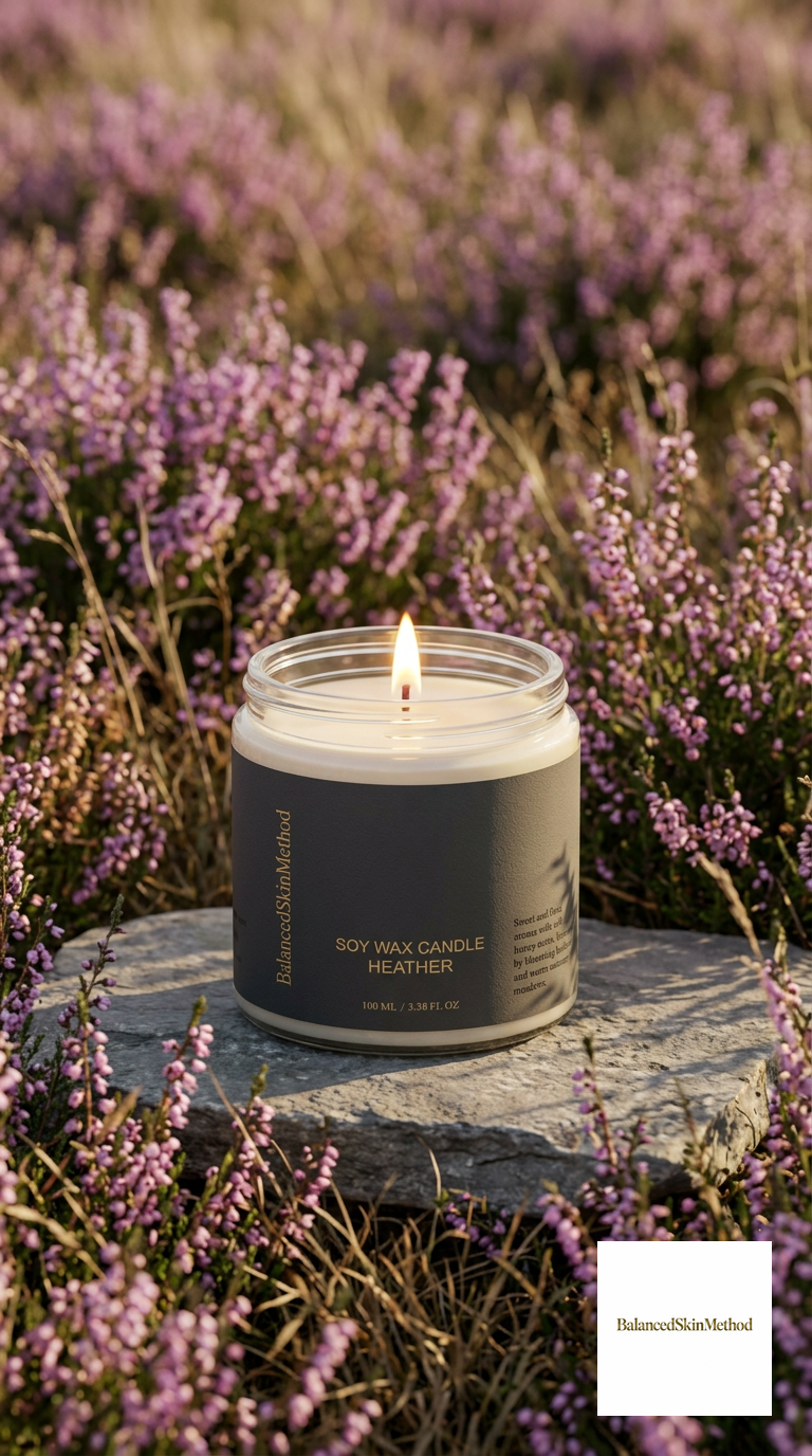 BSM Soy Wax Candle, Heather 100 ml
