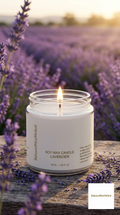 BSM Soy Wax Candle, Lavender 100 ml
