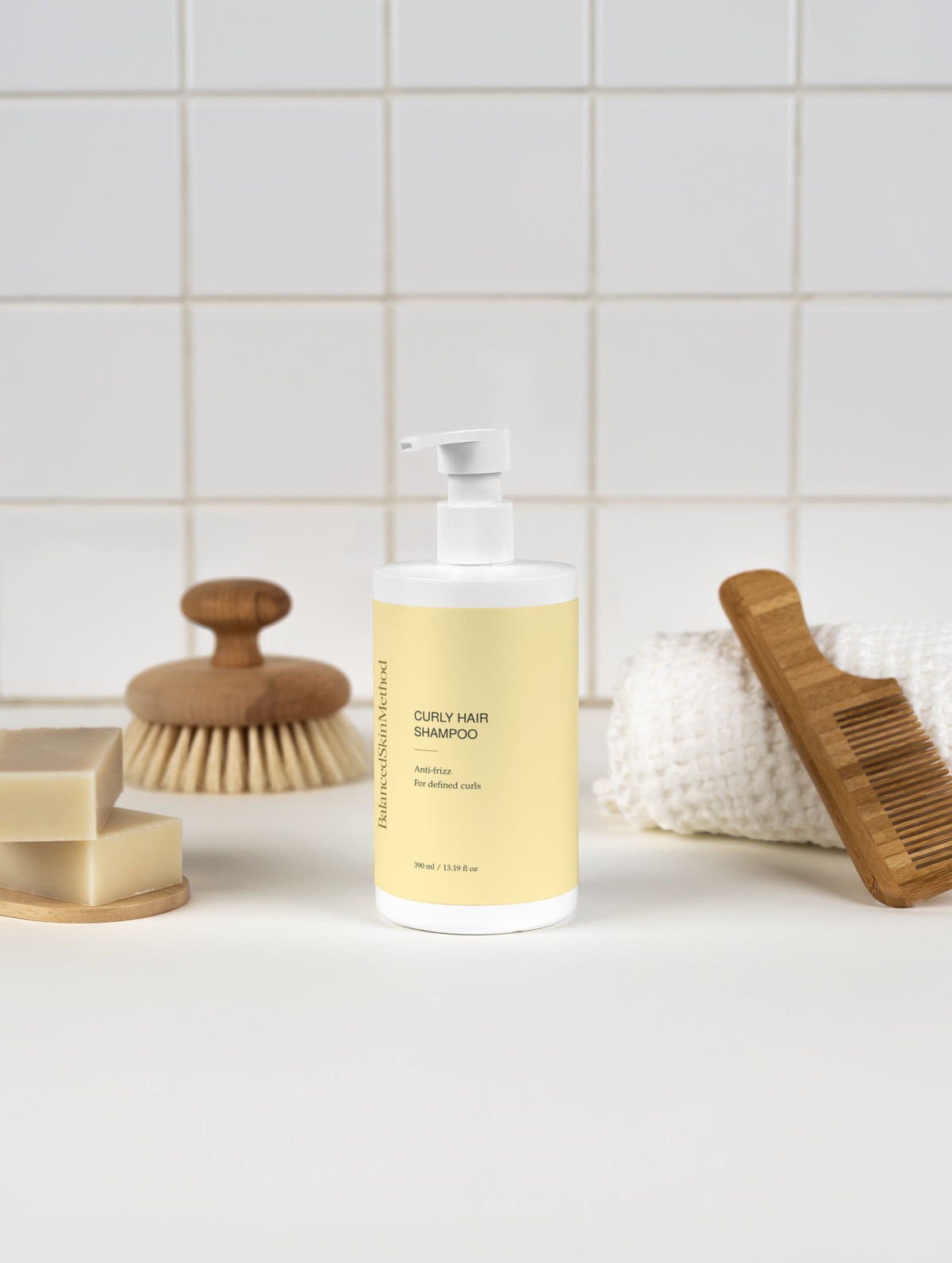 BSM Curly Hair Shampoo 390 ml
