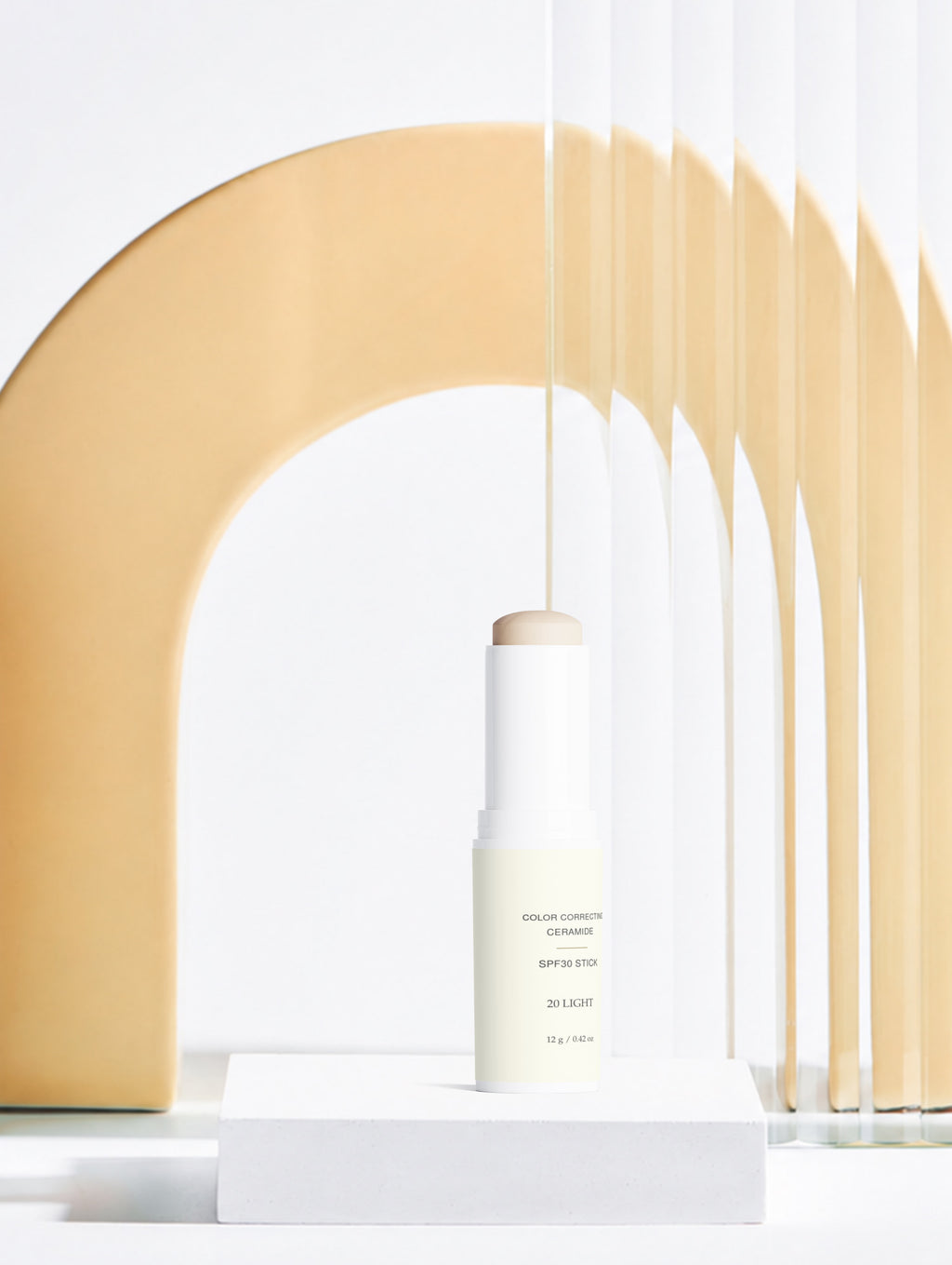 BSM Color Correcting Ceramide SPF30 Stick, 20 LIGHT, 12 g