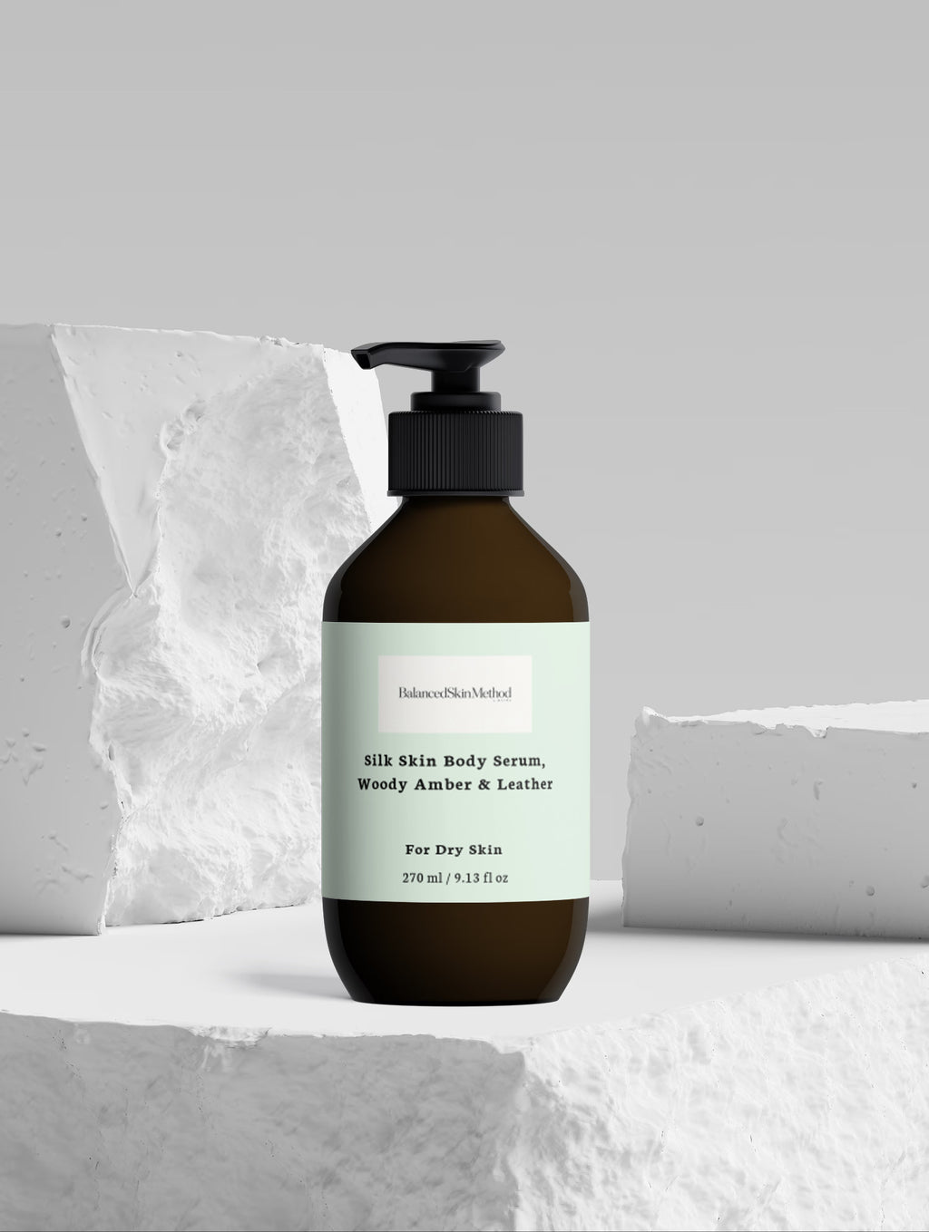 Silk Skin Body Serum, Woody Amber & Leather