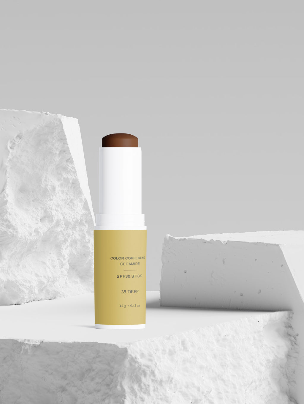 BSM Color Correcting Ceramide SPF30 Stick, 35 DEEP, 12 g