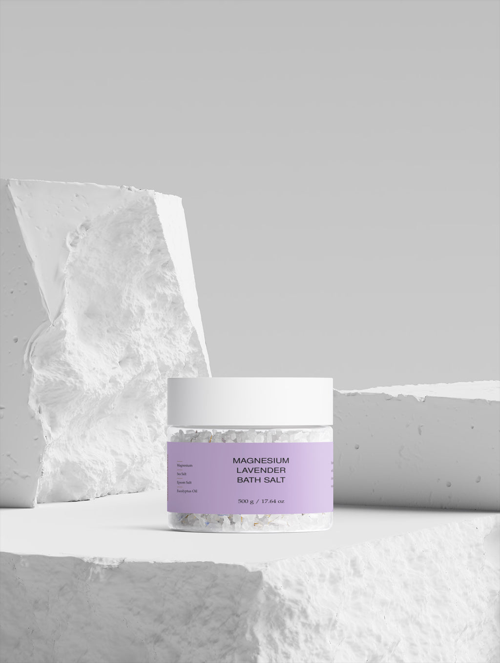 BSM Magnesium Lavender Bath Salt 500 g