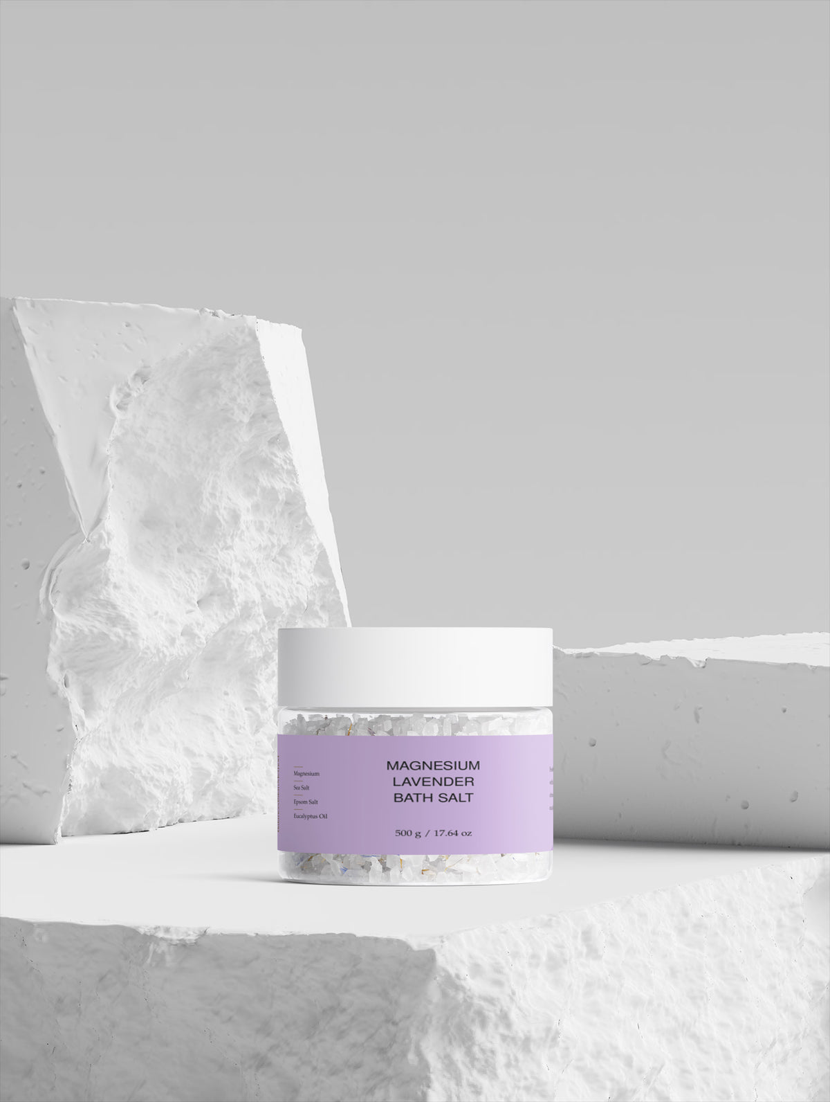 BSM Magnesium Lavender Bath Salt 500 g