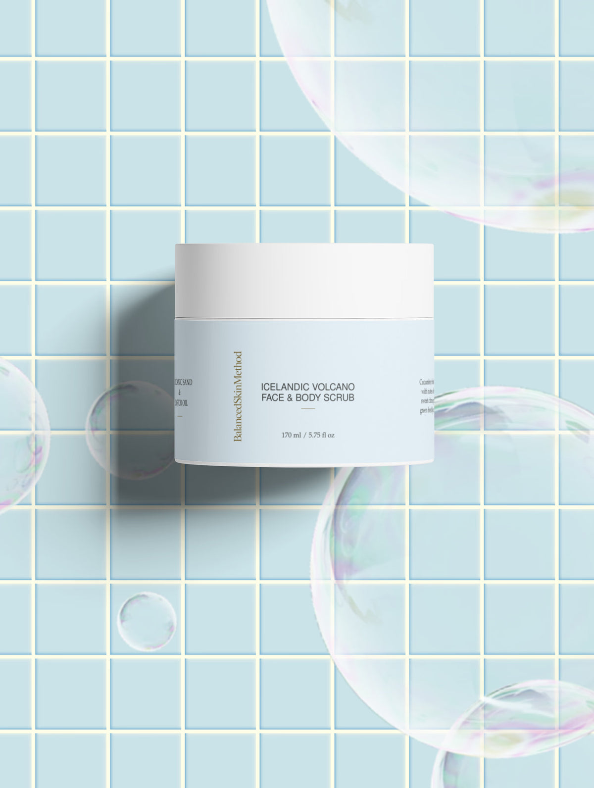 BSM Icelandic Volcano Face & Body Scrub 170 ml