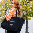 Shoppingtas 'Happiness in your life' - zwart, foto 6