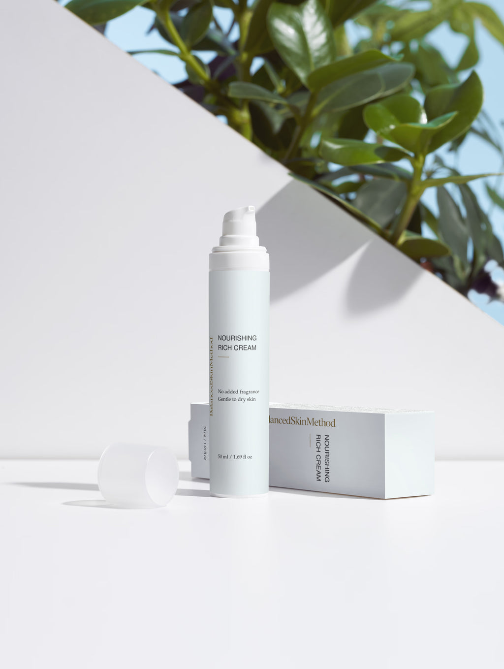 BSM Nourishing Rich Cream, Fragrance Free 50 ml