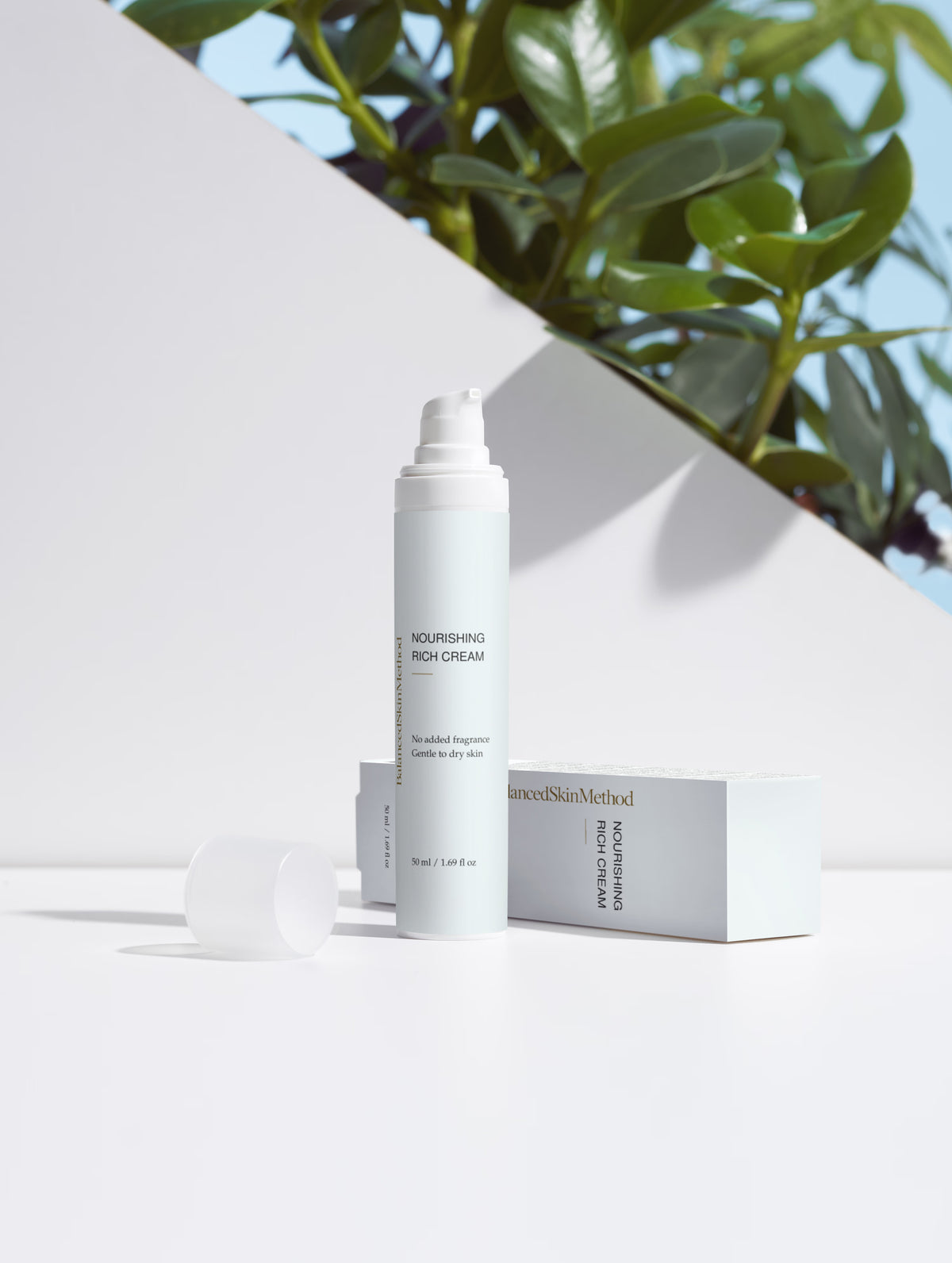 BSM Nourishing Rich Cream, Fragrance Free 50 ml