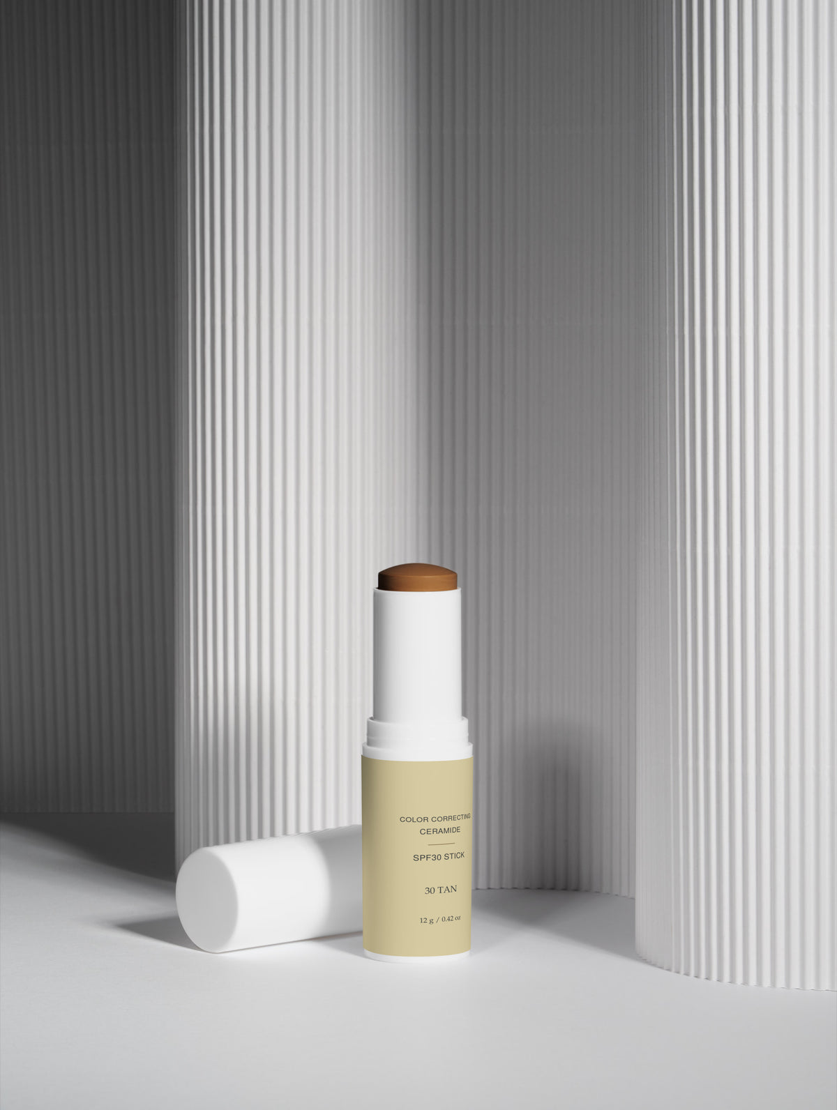 BSM Color Correcting Ceramide SPF30 Stick, 30 TAN, 12 g